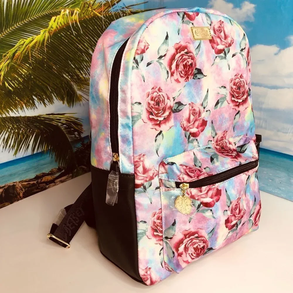 Betsey Johnson LuvBetsey Floral Print Backpack Set